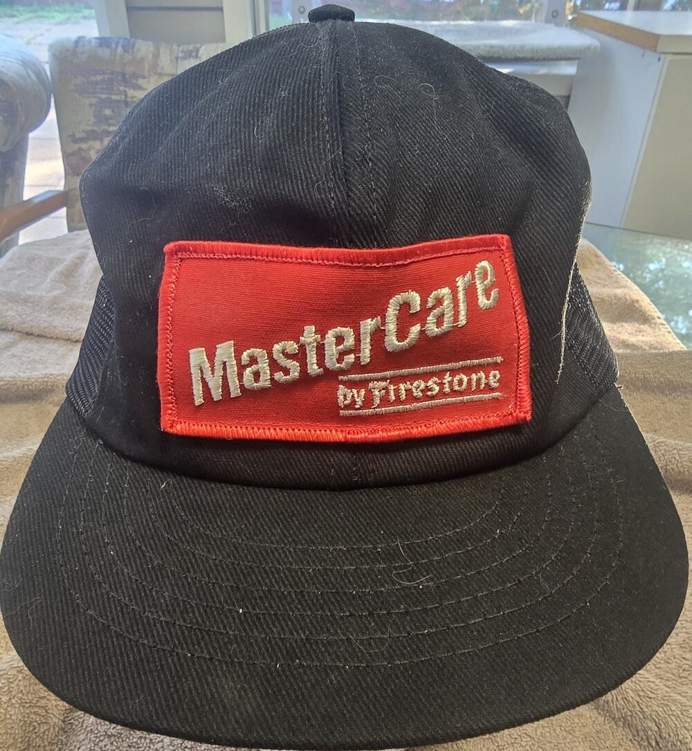 Mastercare Firestone Mesh Snapback Hat Patch Logo